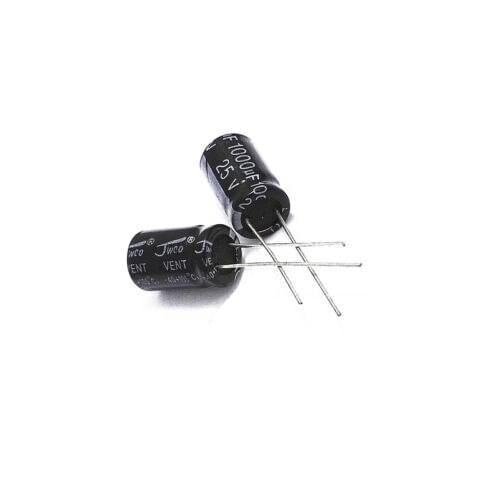 10PCS NEW 1000uF 25V 10mm*17mm Radial Electrolytic Capacitors