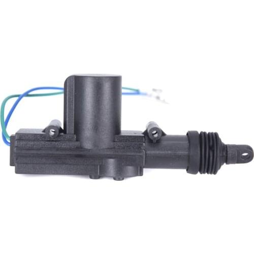 12v Double Line Door Motor Driven Actuator Solenoid Valve Central Locking System Motor Single Gun Actuator, 2 Wires, 360 Degree