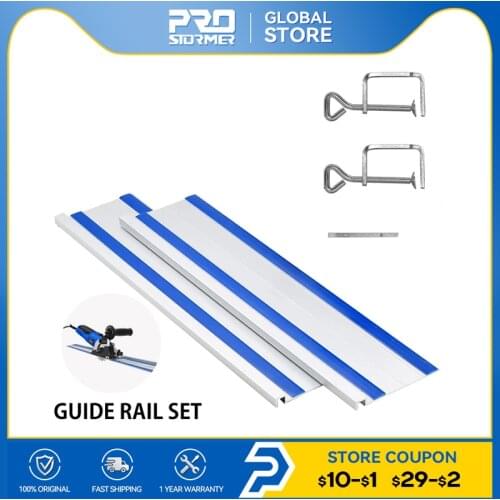 2pcs/set 350*83mm Electric Mini Circular Saw Guide Rail Set Accessories Straight Line Unlimited Extension Accessories