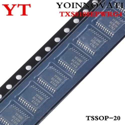50pcs/lot TXS0108EPWR TXS0108EPWRG4 YF08E TXS0108 8BIT NON-INV TRANSLTR 20TSSOP Best quality