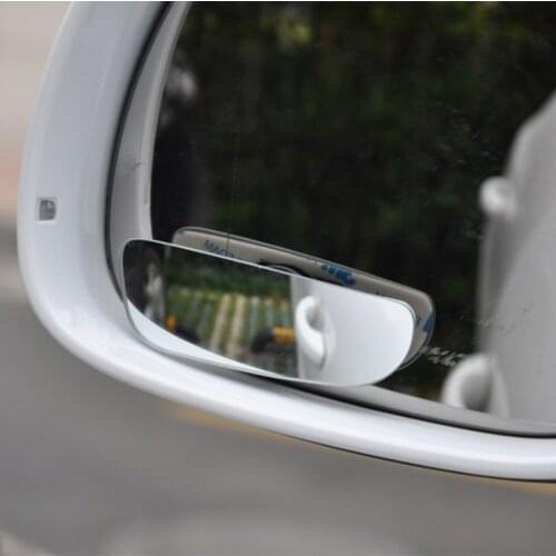 2pcs Car Mirror Blind Spot Mirror 360 Degree Wide Angle Round Convex Blind Spot Mirror Parking Rear view Mirror Car Accessories