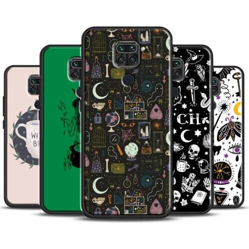 Witch Aesthetic Art Case For Xiaomi Redmi Note 8 Pro 9 Pro 8T 9S Note 10 Pro Back Cover For Redmi 9 9C 9A 9T