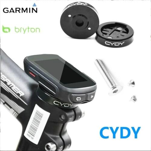 CYDY Bryton & Garmin Mount Edge 130 200 520 820 Rider 330 420 530 Bicycle Computer Holder Aluminum alloy Road MTB Cycling Bike