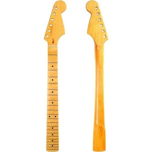 Gloss-22 ST electric guitar neck handle Maple fingerboard Strat Stratocaste without back centerline ST Guitar accessories