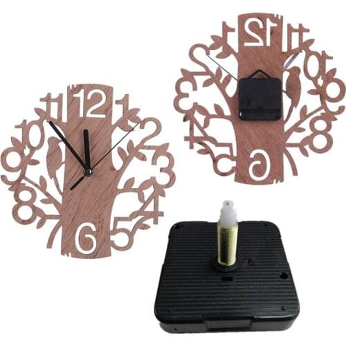 3 years warranty Silent Wall Quartz Clock Movement Mechanism shaft 28mm DIY Repair Parts Watch Wall Clock Movement With Hands
