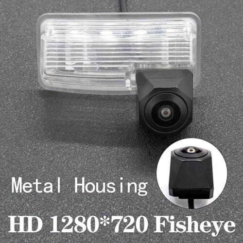 HD 1280*720 Fisheye Metal Housing Car Rear View Camera For Toyota Corolla Verso AR10 Alphard Hybrid II Toyota Premio T260