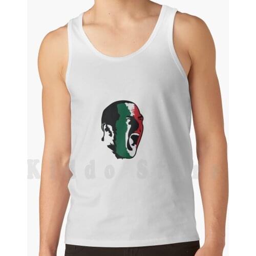Italian Football Tank Tops Vest Sleeveless Italian Football Italian Football Football Soccer Calcio