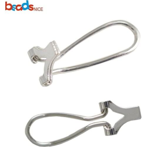 Beadsnice 925 Sterling Silver Ear Clips for DIY Jewelry Making Clip On Earring Findings Jewelry Accessories Components ID39595