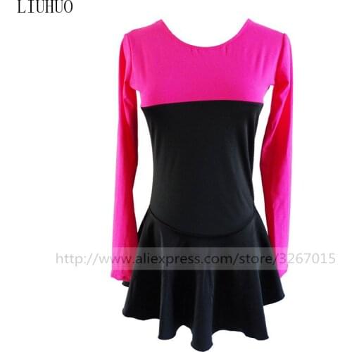 Figure Skating Dress Womens Girls' Ice Skating Dress Gymnastics Dress Competition Adult Child Girl Skirt Performance Clothing