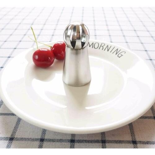 Russian Piping Nozzles Ball Shaped Stainless Steel Pastry Tool Cream Pastry Icing Tips Cup Cake Cupcake Decoration No.5