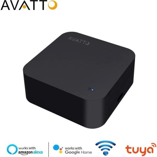 AVATTO Universal IR Remote Controller, Smart Home Automation WIFI IR Remote Controller Voice Control For Alexa Google Home