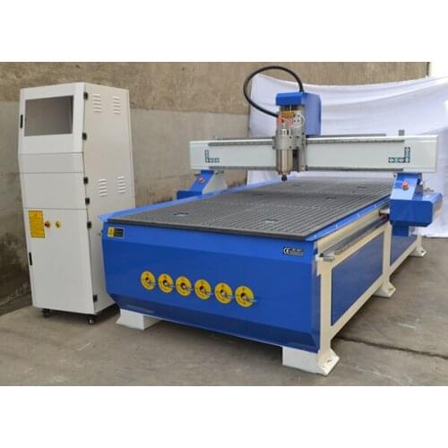 380V Woodworking 1325 cnc router cutting carving machine with vacuum collector