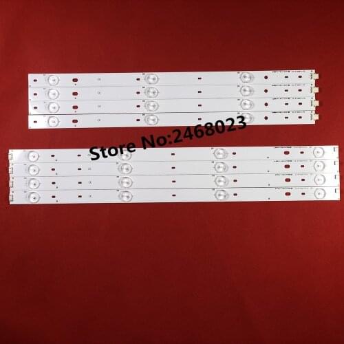 LED Backlight Strips (8) for Phi lips CL-47-D407-R-V2 CL-47-D407-L-V2 DT-BCMN-U6 DB-B23-U6 For Phill ips47 inch TV