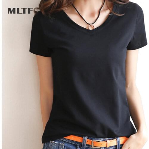 Женские однотонные футболки Acacia Person China At AliExpress