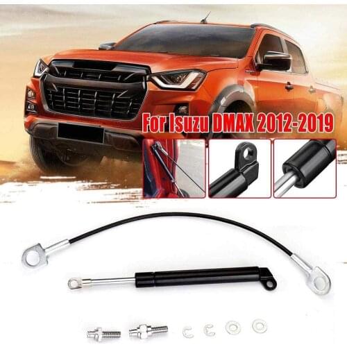 Car Stainless Steel Gas Easy Slow Down Rear Gate Tailgate Strut Shock For D-Max For Isuzu DMAX 2012 2013 2014 2015 2016 2017