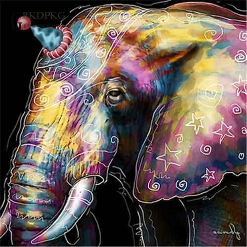 Animal Diamond Mosaic Special Shaped Diamond Painting Cross Stitch Elephant 5D Diy Home Decoration Painting Wedding decoration