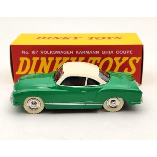 DeAgostini 1:43 Dinky Toys 187 For V~~W Karmann Ghia Coupe Diecast Models Car