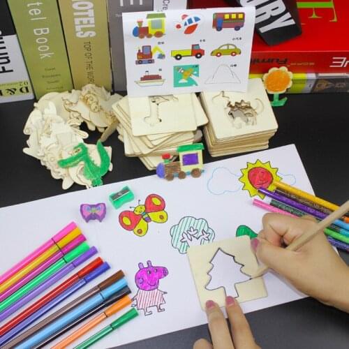 Baby Toys Drawing Toys Coloring Board Children Creative Doodles Early Learning Education Toy Boy Girl Learn Drawing Tools