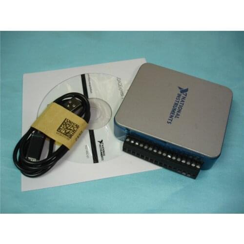 For 80% New US NI Companys USB-6000 Data Acquisition DAQ Card, Wiring, Black Terminals USED