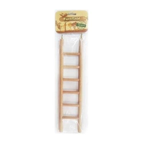 EuroGold Wood Bird Toy Ladder 6 Digit 30cm 400049163