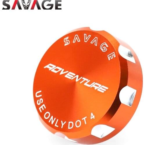 Rear Brake Fluid Reservoir Cover For 1190 1090 1050 ADV/R 1290 SUPER ADVENTURE/S/T Motorcycle CNC Oil Fluid Cylinder Cap