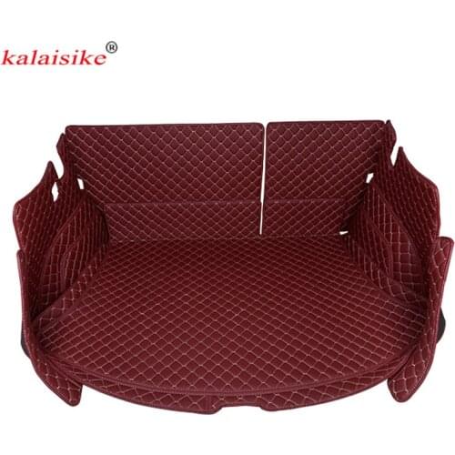 Kalaisike Custom car trunk mats for Chery all models Tiggo 5 3 7 ARRIZO 5 3 auto accessories car styling