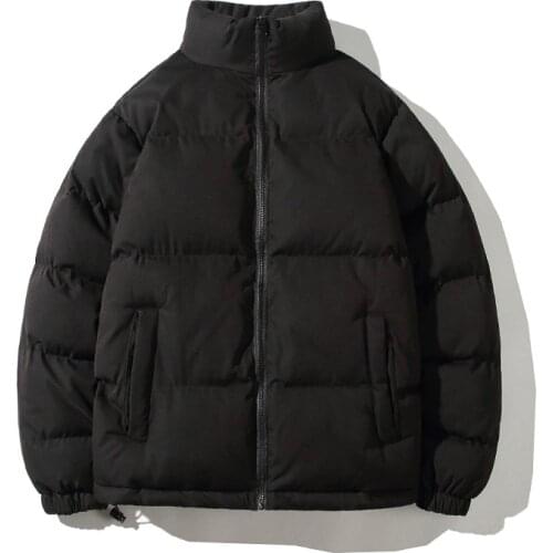 Winter Jacket Men Korea Fashion Warm Male Parka Jacket Solid Thick Zipper Windproof Jackets and Coats Man Winter Outwear 5XL