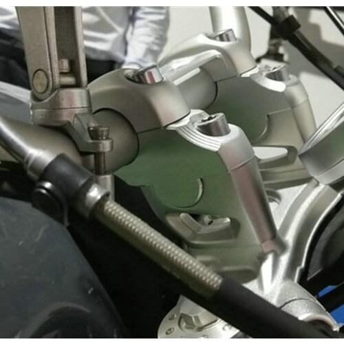 Modified for BMW R NINE T 14-16 handlebar risers/ Height up Adapters After the shift