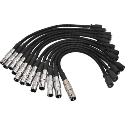 12Pcs Spark Plug Ignition Wire Set for Mercedes Benz C-Class E-Class ML SLK 320 350 1121500218
