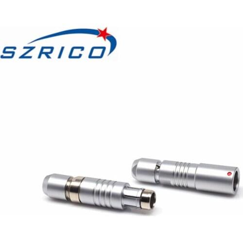 Fisher Connector 1F Series FGG PHG 2 3 4 5 6 7 8 10 Pin Waterproof IP68 Connector Male Plug 1F Series For Fischer