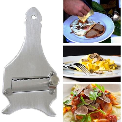 Vegetable Cutter Chocolate Garlic Slicer Cheese Slicer Truffle Cutter Adjustable For Decorate Drinks Preservative Kitchen Gadget