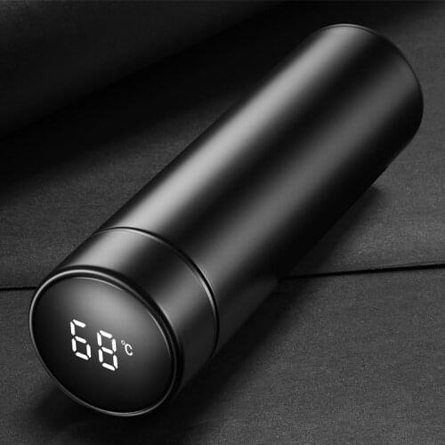 Smart Insulation Cup 304 Stainless Steel Intelligent Temperature Display Vacuum Insulated Water Bottle Thermos Coffee Travel Mug