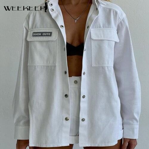 Женские большие куртки WEEKEEP China At AliExpress