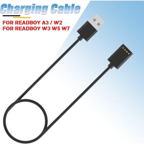 USB Smartwatch Charger Charging Cable Adapter Safety Fast Stable Portable Charge Accessories For Readboy W2 W3T W5 W7 A3 2N 2H