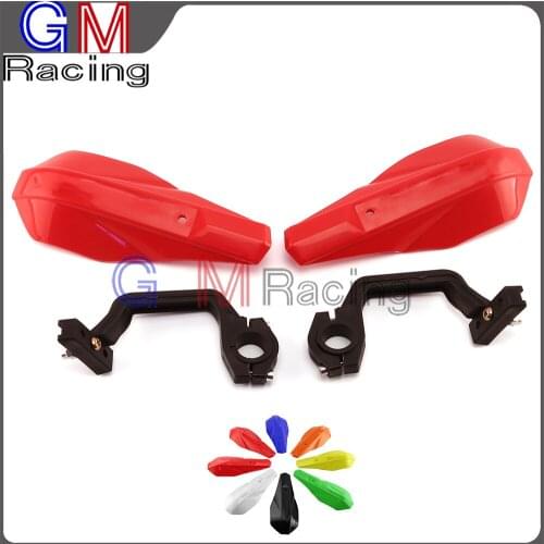 Motorcycle Plastic Handguard Hand Guard Fit CR CRF XR SXF XCF EXCF SX XC XR YZ YZF TTR WR KX KXF KLX DR RM DRZ RMZ TC TE FE