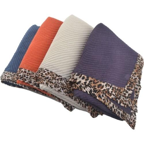 Winter women Plain Cotton crinkle hijab muslim islamic scarf,leopardo mujer head wrap,solid color scarves,foulard femme musulman