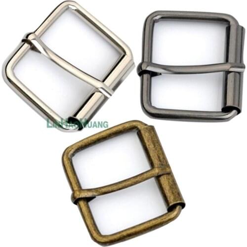 10pcs/lot 40mm 1.5inch big metal Zinc Alloy pin buckle movable tube bagpack belt buckle silver, black, bronze free shipping