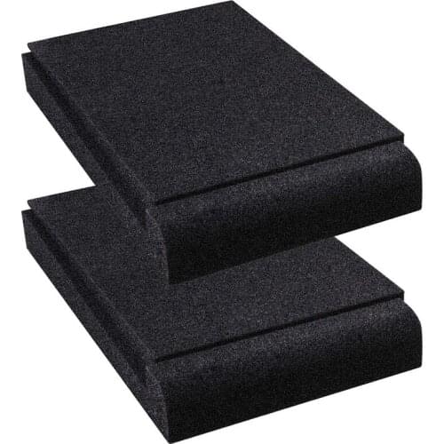 2Pcs Acoustic Panels Foam Suitable for 5 inch Speakers High-Density Acoustic Foam Prevent Vibrations and Fit Most Stands