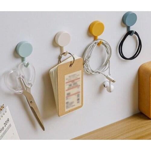 2pcs/lot Hooks Strong Self Adhesive Door Wall Hangers Hooks Suction Heavy Load Rack Cup Sucker for Kitchen Bathroom