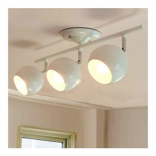 Bar study gift free shipping Europe 3 heads rotatable white 60cm E27 spotlight light lamp lighting bedroom dining FG800