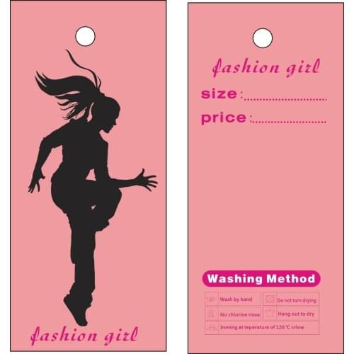 Free design customized/custom hang tags cloth printed hang tag,swing tags, 500hang tags +500 strings