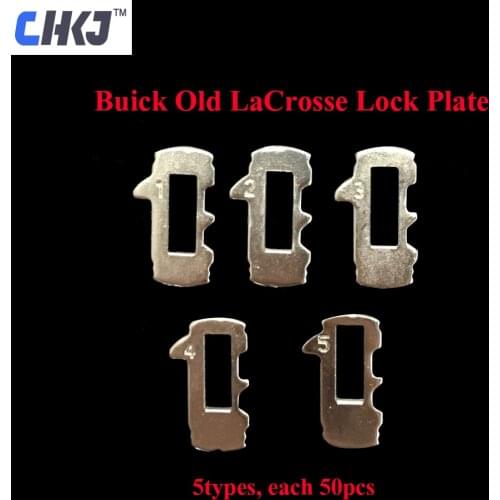 CHKJ 200pcs/lot Car Lock Reed Locking Plate For Buick Old Regal LaCrosse GL8 Auto Repair Kits Locksmith Tools 5 Types Each 40pcs