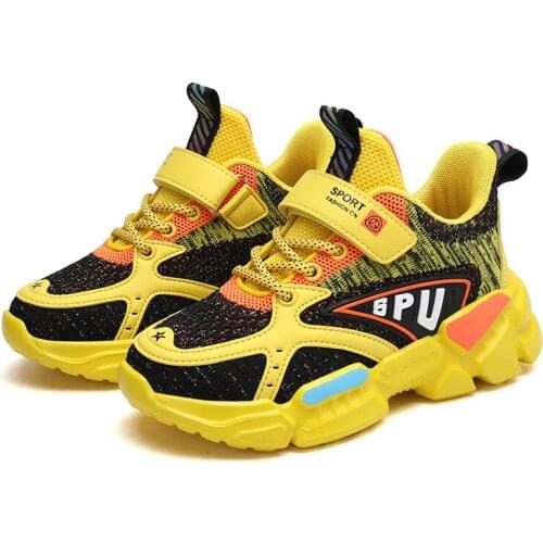 Childrens Basketball Running Sneakers Kеды детские Boys And Girls Net Shoes Summer Breathable Casual Shoes Soft Sole Fashion