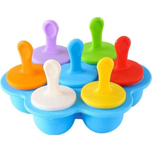 DIY Popsicle Mold Mini Silicone Popsicle Mold Lollipop and Ice Cream Mold Baby Food Storage Container
