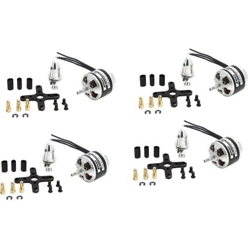 EMAX XA2212 820KV / 980KV / 1400KV Outruner Brushless Motor w/Prop Adapter and Accessories for F450 F550 RC Quadcopter