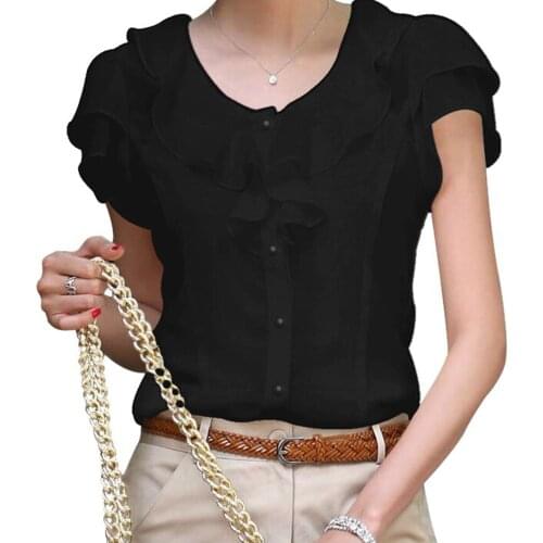 HO-KLOSS Short Sleeve Shirts For Women
