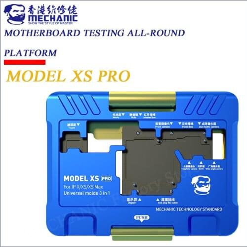 MECHANIC MODEL XS Pro iSocket PCB Mainboard Holder Fixture Jig for iPhone X XS XS MAX Upper And Layer Tester Maintenance Fixture