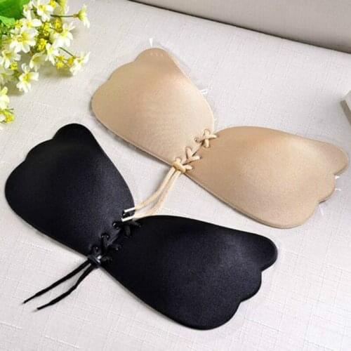 New Sexy Bra Push Up Self-Adhesive Silicone Breast Petal Chest Paste Strapless Bandage Invisible Bra Intimates Accessories