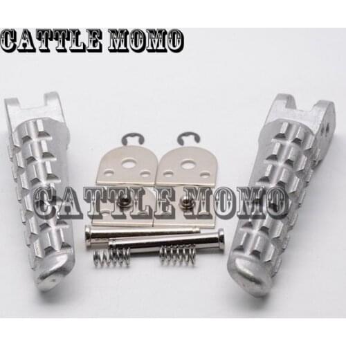 Motorcycle Footrests Foot Pegs Footpegs Universal for DUCATI MONSTER 696 796 2009 2010-2013 Aluminium Motorbike Pedal Footrest