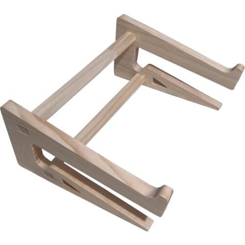 HOT-Laptop Stand Portable Wooden Laptop Stand, Suitable for , Dell, Lenovo, HP and More 10-14.7 Inch Laptops